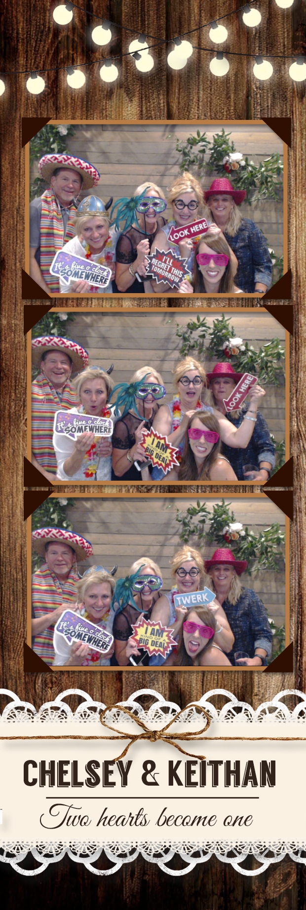 Chelsey & Keithan’s Wedding | View more photos from the event at gallery.photoboothbillings.com/u/PhotoBoothBillings/Chelsey-Keithan’s-Wedding